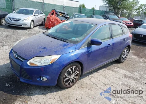 2012 Ford Focus Se from USA, damaged, VIN 1FAHP3K25CL317974